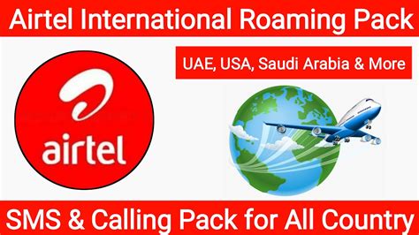 airtel international calling pack